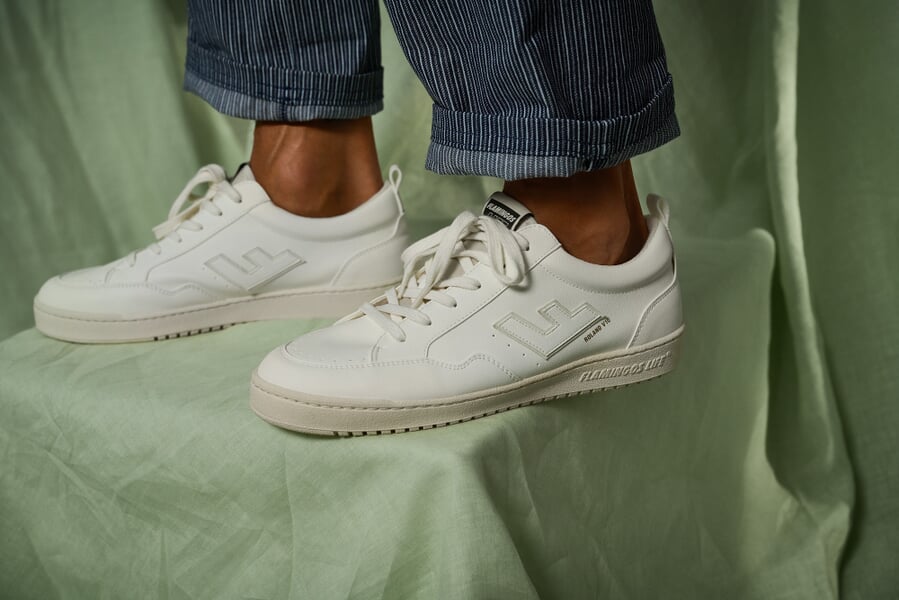 Roland V.10 unisex sneaker Wit, toepassingsvoorbeeld