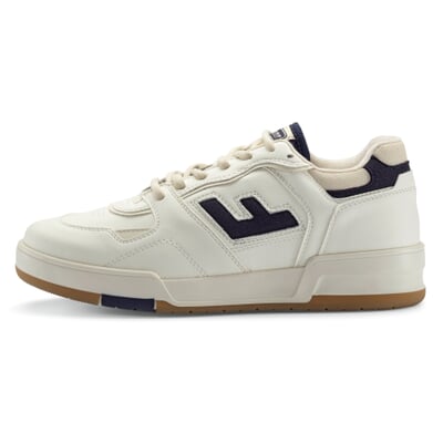 Herren-Sneaker Leonardo, Weiß-Blau | Manufactum