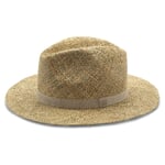 Straw hat unisex Natural