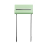 Gancho para puerta Louis 20 RAL 6019 Verde lanquecino