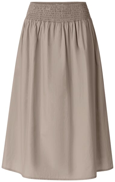 Jupe midi femme à large ceinture, sable