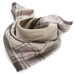 Ladies silk scarf Natural Rosé