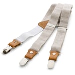 Children's suspenders linen