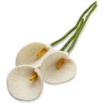 Buket Calla filt hvid