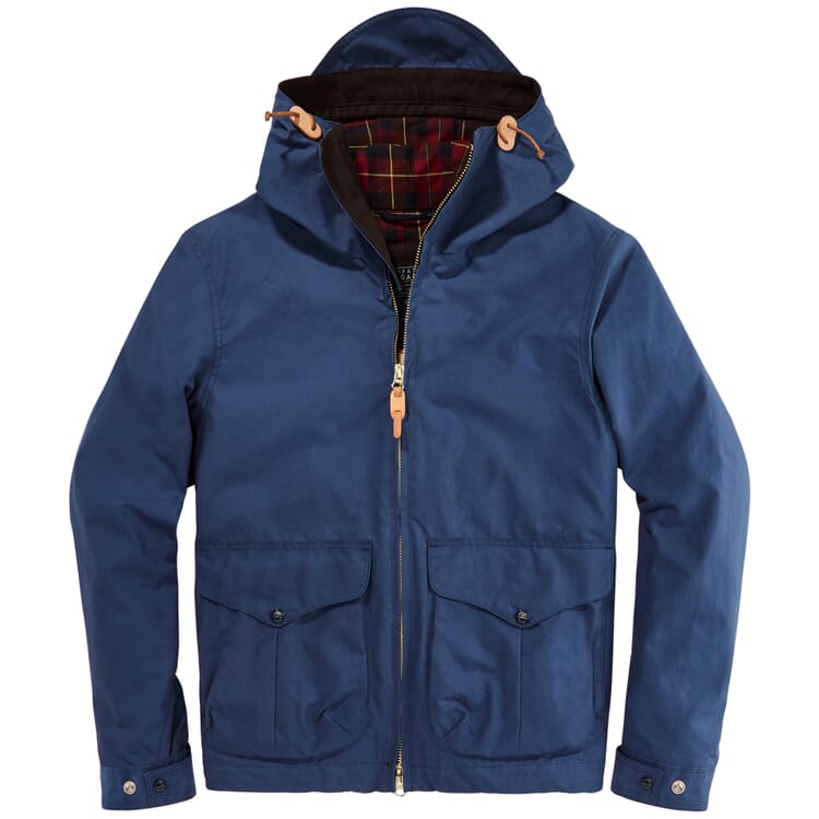 Men's jacket Windbreaker, Cobalt blue