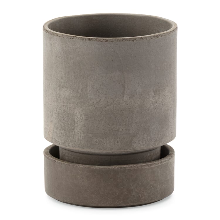 Cache-pot Hoff avec soucoupe