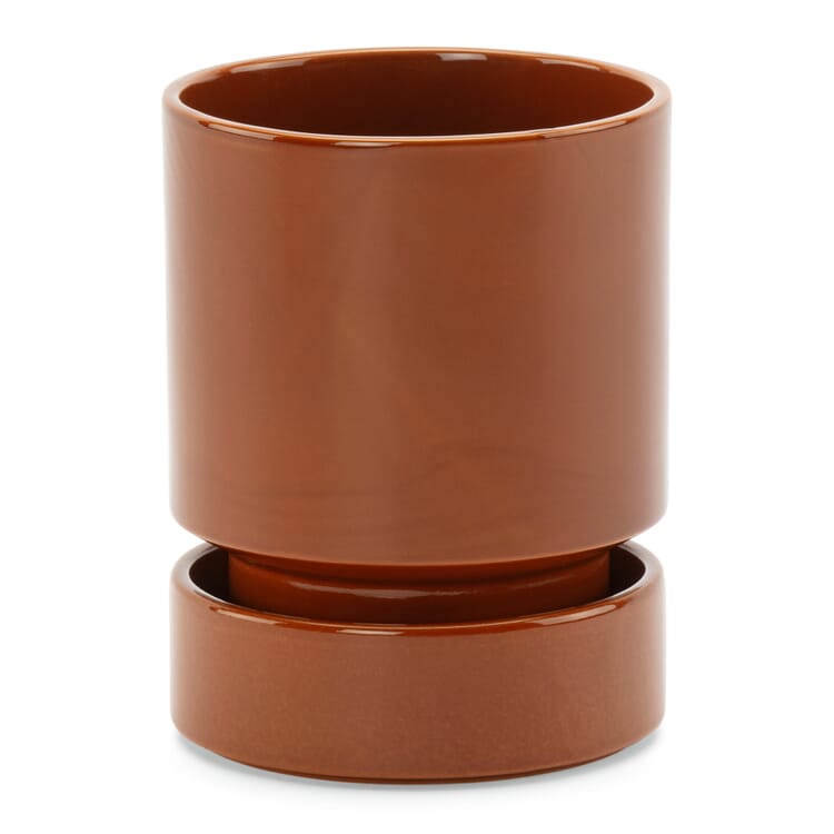 Hoff planter with saucer