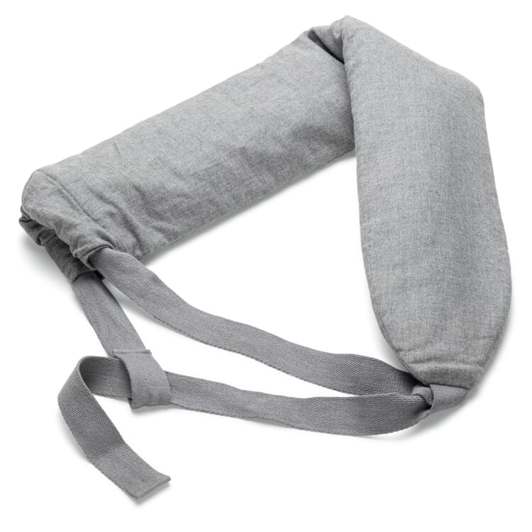 Long cool and hot water bottle, Light gray