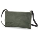 Damen-Schultertasche Clutch, Grün