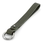 Keychain leather Green