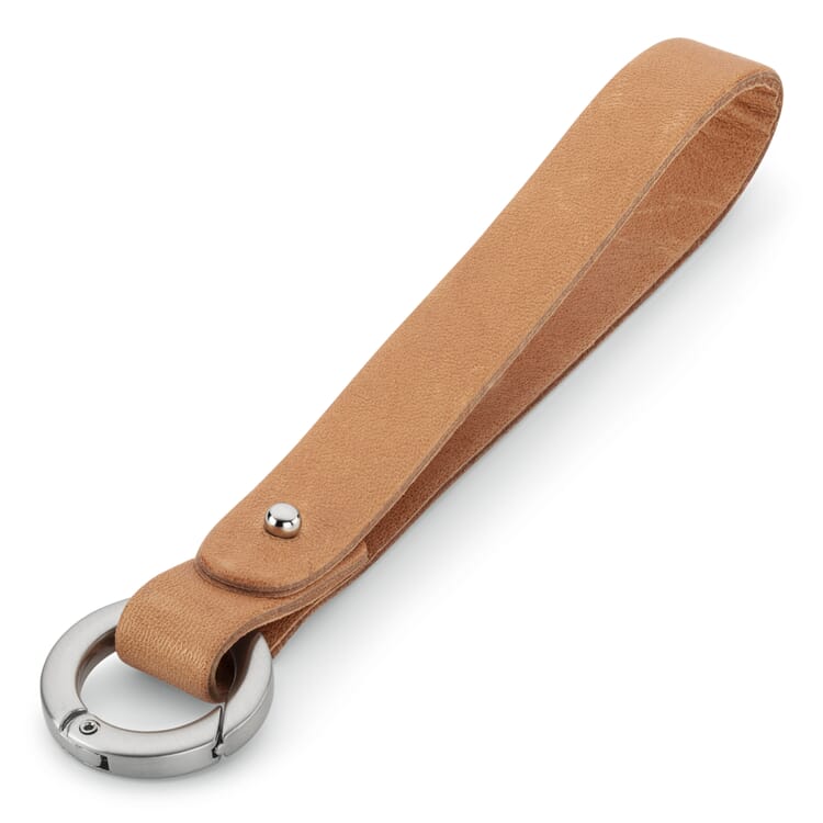 Keychain leather