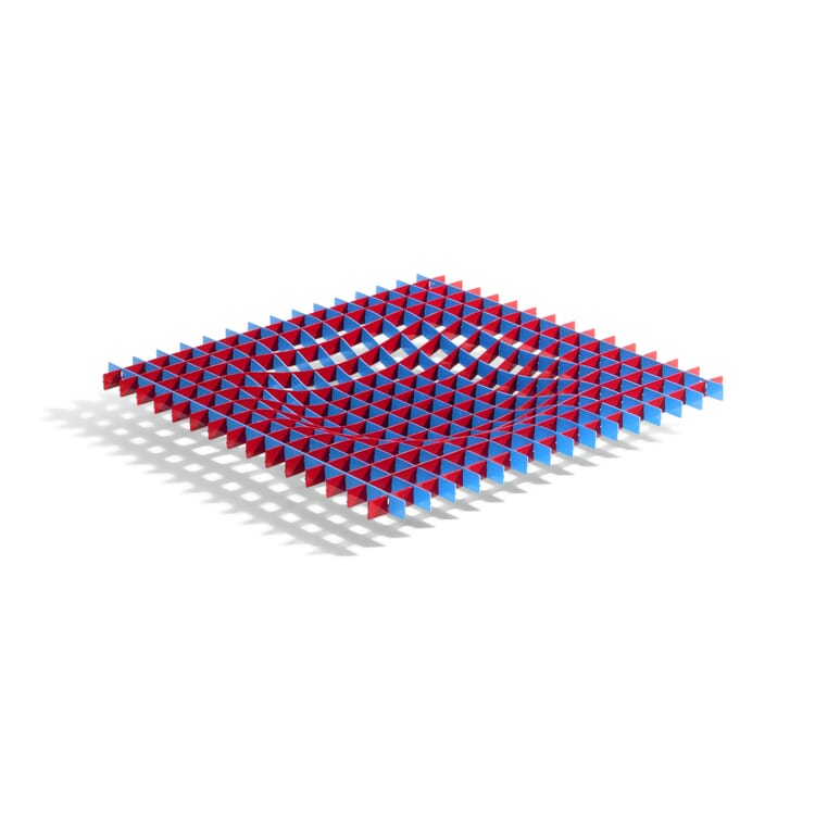 Gravity-opbergrek, Rood / Blauw