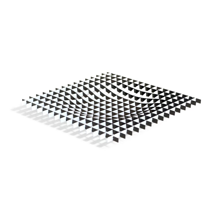 Hylde med tyngdekraft