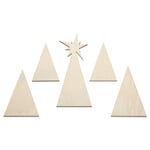 Motivo de madera para moldura decorativa Navidad