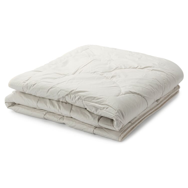 Duo winter comforter camel fluff hair, 135 × 200 cm