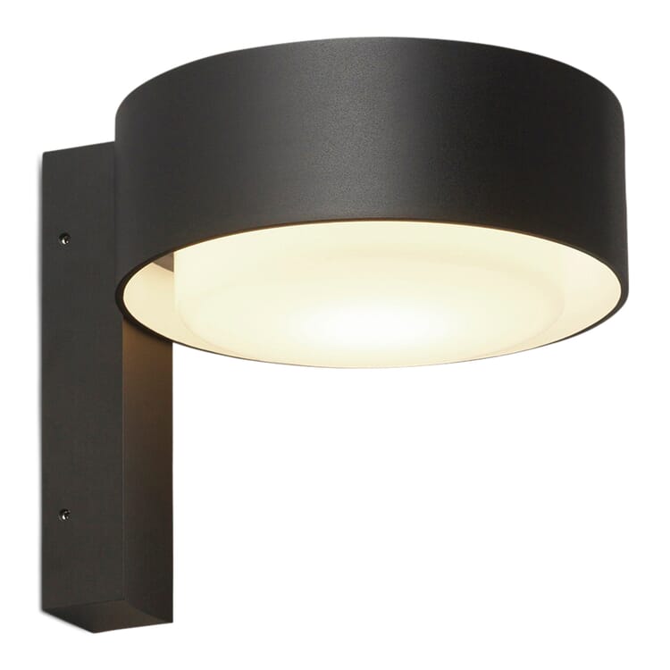 Plaff-on! aplique de pared, Negro