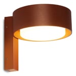 Plaff-on! wall light Rusty brown