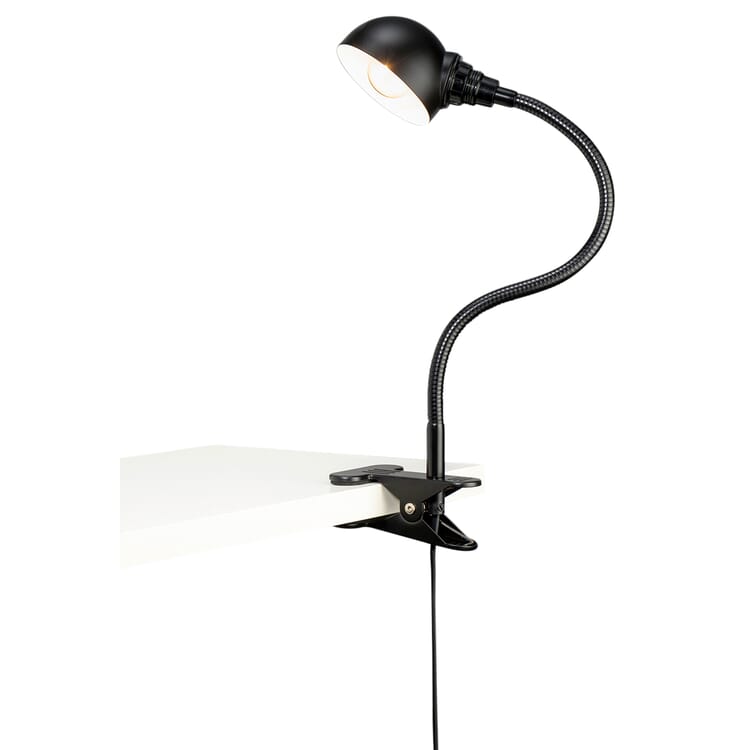 Luz con clip de muelle flexible