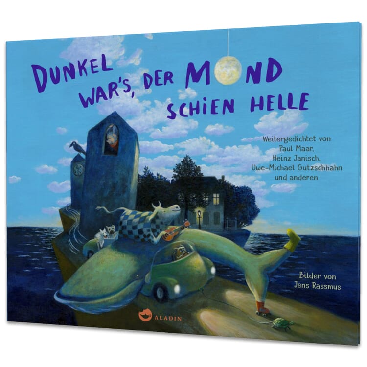 Il faisait sombre, la lune brillait de mille feux