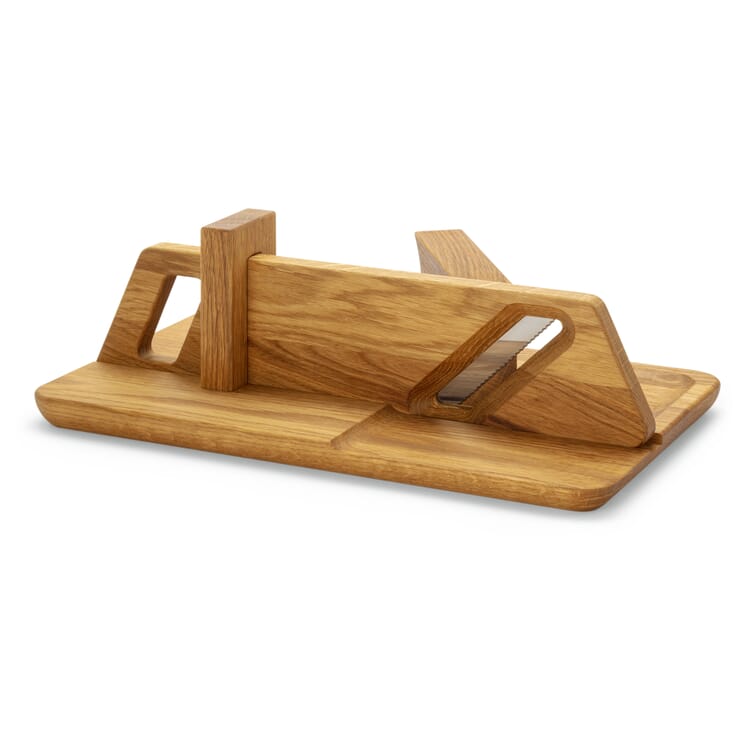 Salamiskærer i egetræ