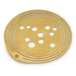 Blomsterskive i messing til vaser Stor