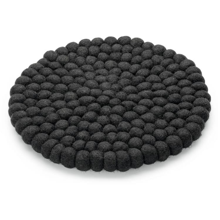 Palline di feltro per sottobicchieri