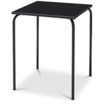 Estoril tafel RAL 9005 Gitzwart