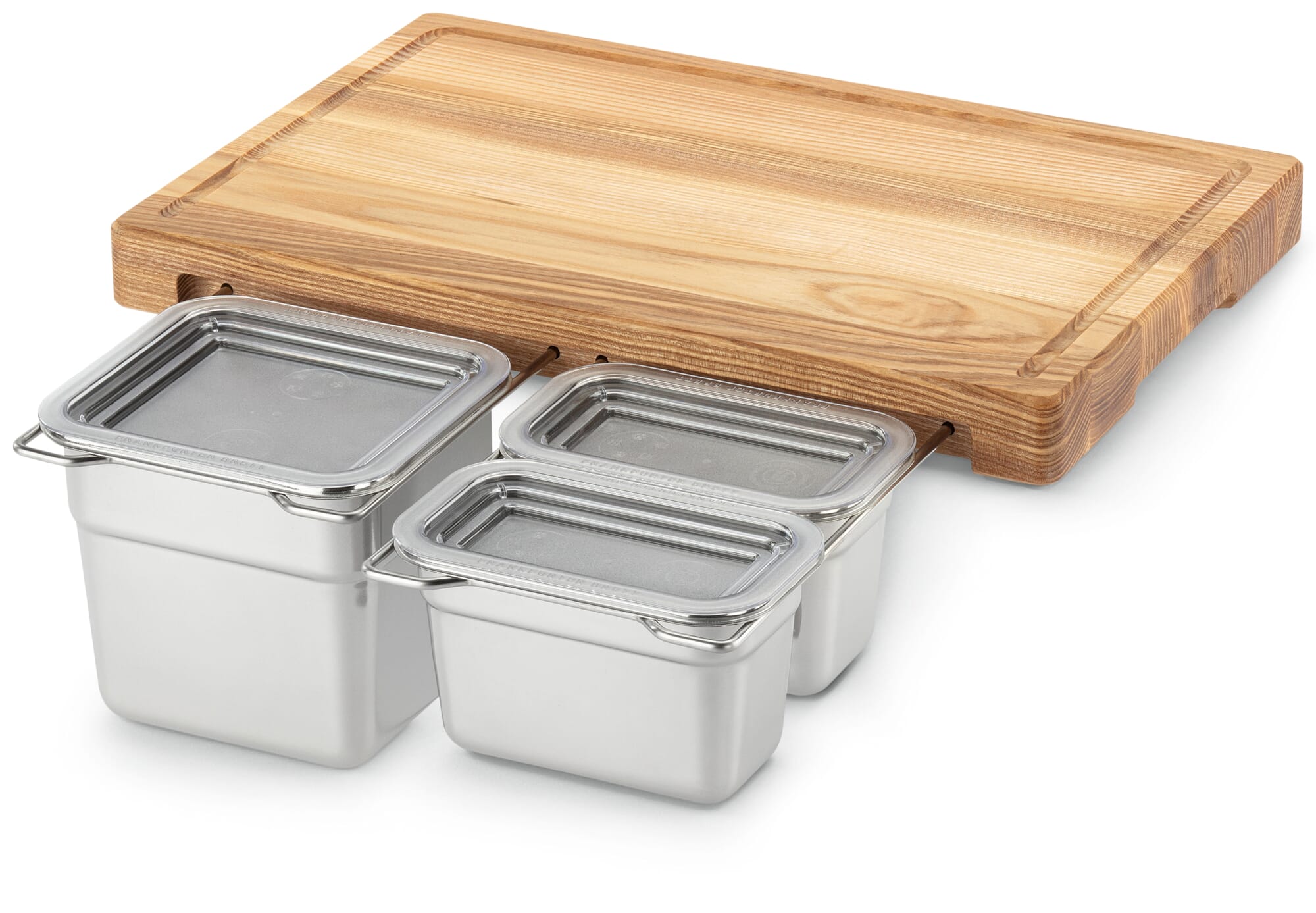 Schneidebrett Regal Aus Edelstahl - Kompaktes Gestell Für Mehrere Schneidebretter