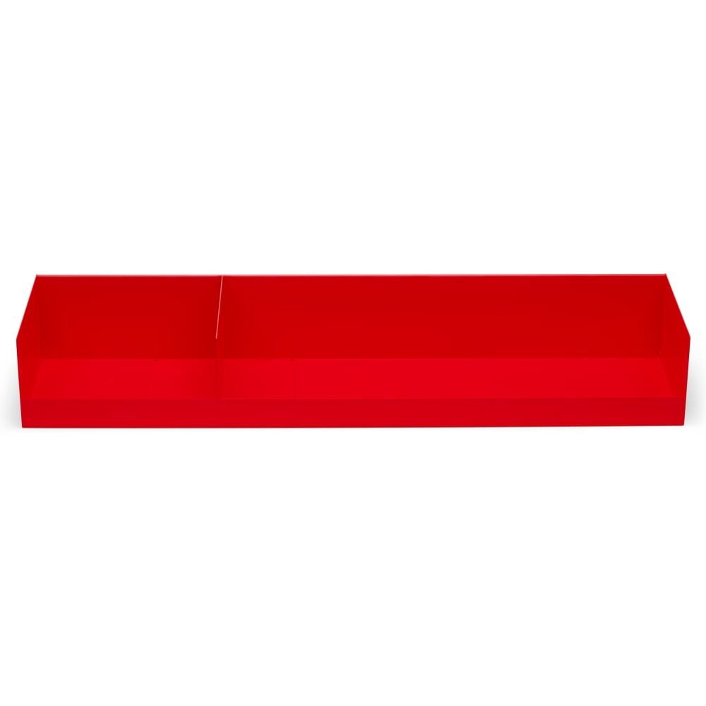 Wall shelf Boks, RAL 3024 Luminous red Manufactum