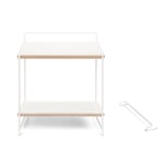 Pupitre de table et mural Hegel RAL 9010 blanc pur / blanc