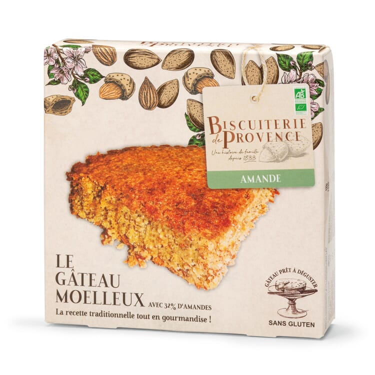 Gâteau aux amandes bio