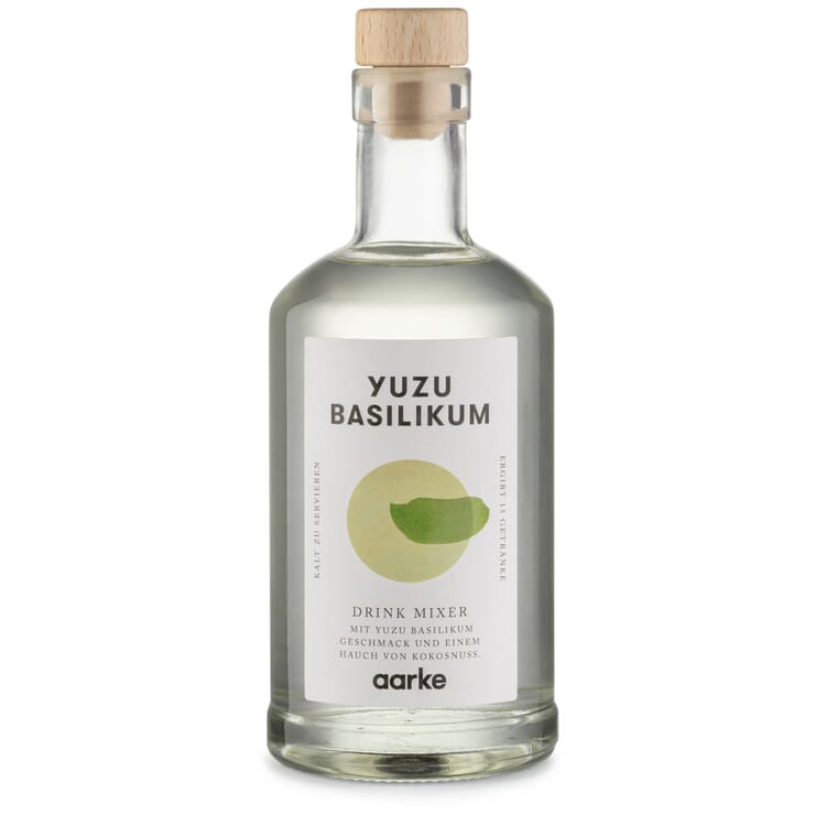 Aarke Sirop pour boissons Yuzu Basilic