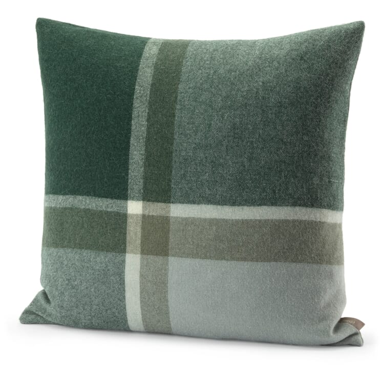 Wool cushion cover, Green