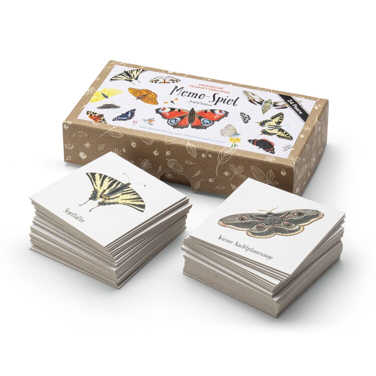 Jeu de mémoire, Papillons