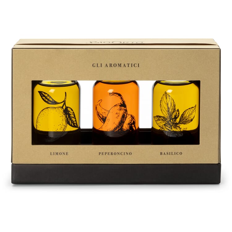 Gift set organic olive oil