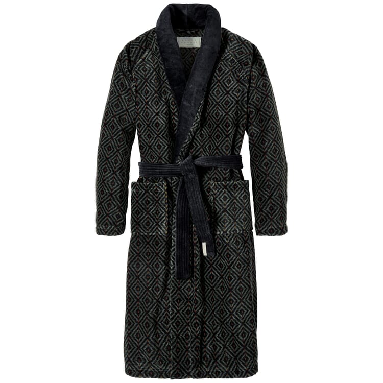 House and bathrobe diamond pattern