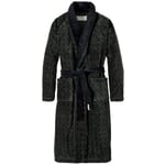 House and bathrobe diamond pattern Dark gray