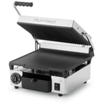 Elektrisk kontaktgrill glat/ ribbet