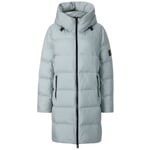 Manteau matelassé pour femmes Gris clair