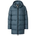 Damen-Steppjacke lang Petrol