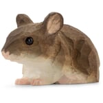Forest mouse hand-carved in lime wood