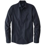 Mens cotton shirt Dark blue