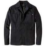 Men's jacket partially lined Dark blue