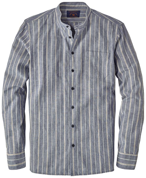 Men's striped shirt Blue