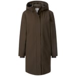 Ladies softshell coat Brown