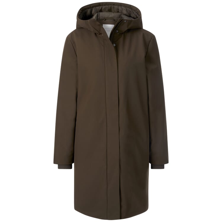 Ladies softshell coat, Brown