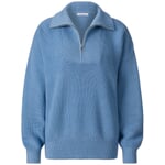 Troyen en tricot pour femmes Bleu moyen