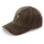 Men's corduroy cap Brown