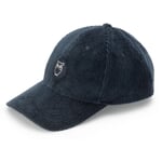 Men's corduroy cap Dark blue