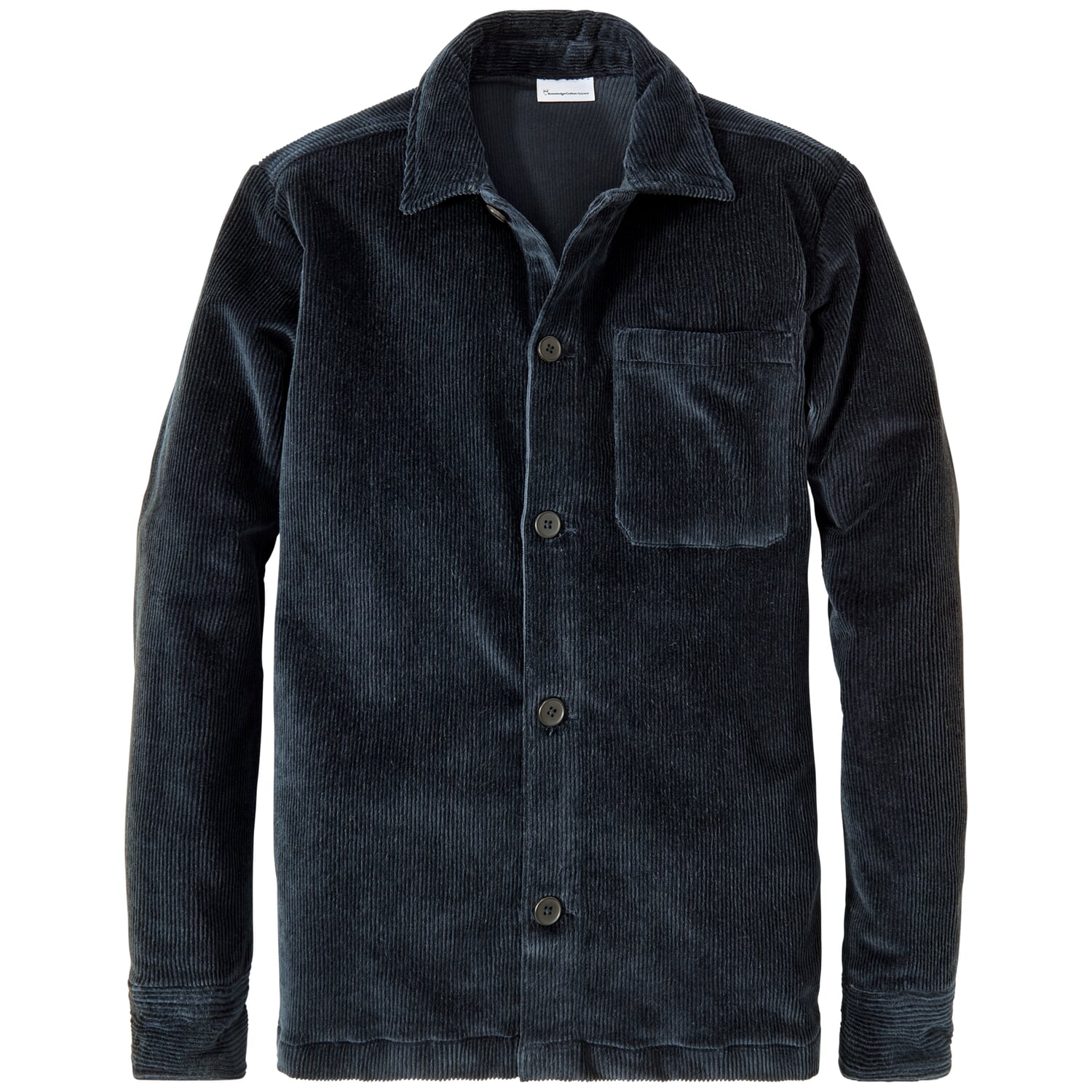 Men shirt jacket corduroy, Dark blue Manufactum